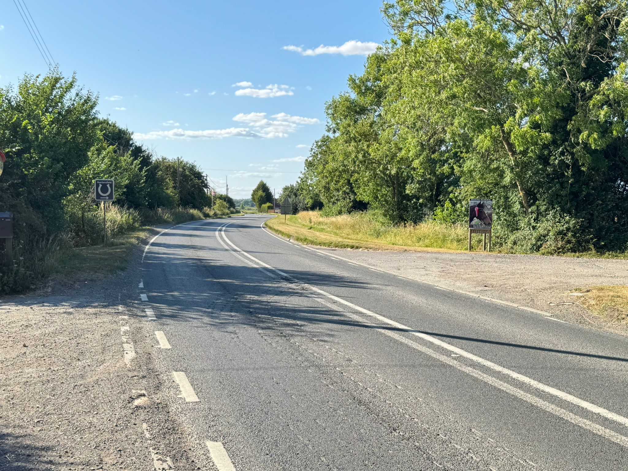 Approaching from Wantage