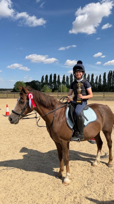 40-50cm Precision & Speed 1st Alice on Timmy